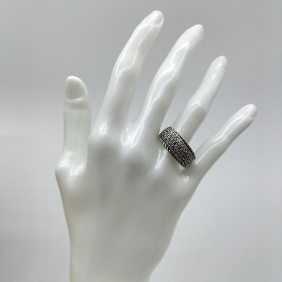 1carat Diamond Platinum Ring - Picture 5 of 8